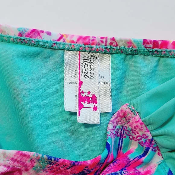Breaking Wave◾️bikini bottoms colorful pattern hipster *MEDIUM - Picture 8 of 12